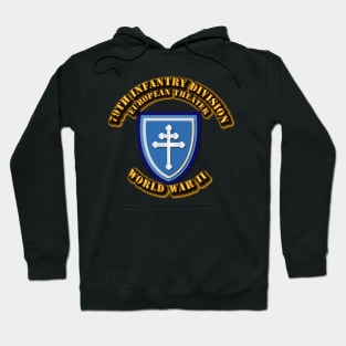 79th Infantry Division - Europe - WWII Hoodie